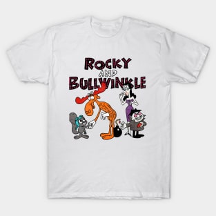 Funny Men Cartoons With Friends T-Shirt